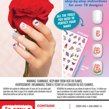 Klutz Mini Kits: Tattoo Art Nail Studio - 613780