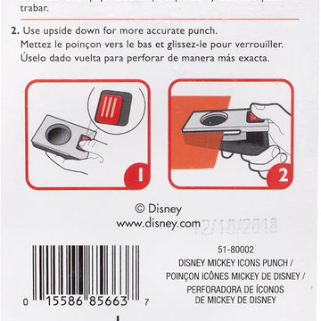 EK Success Disney Confetti Punch - Mickey Ears