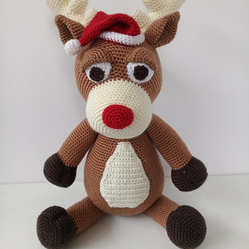 Rudolph the Red nosed Reindeer Crochet Pattern