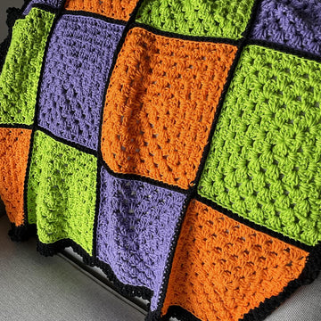 Halloween Granny Throw