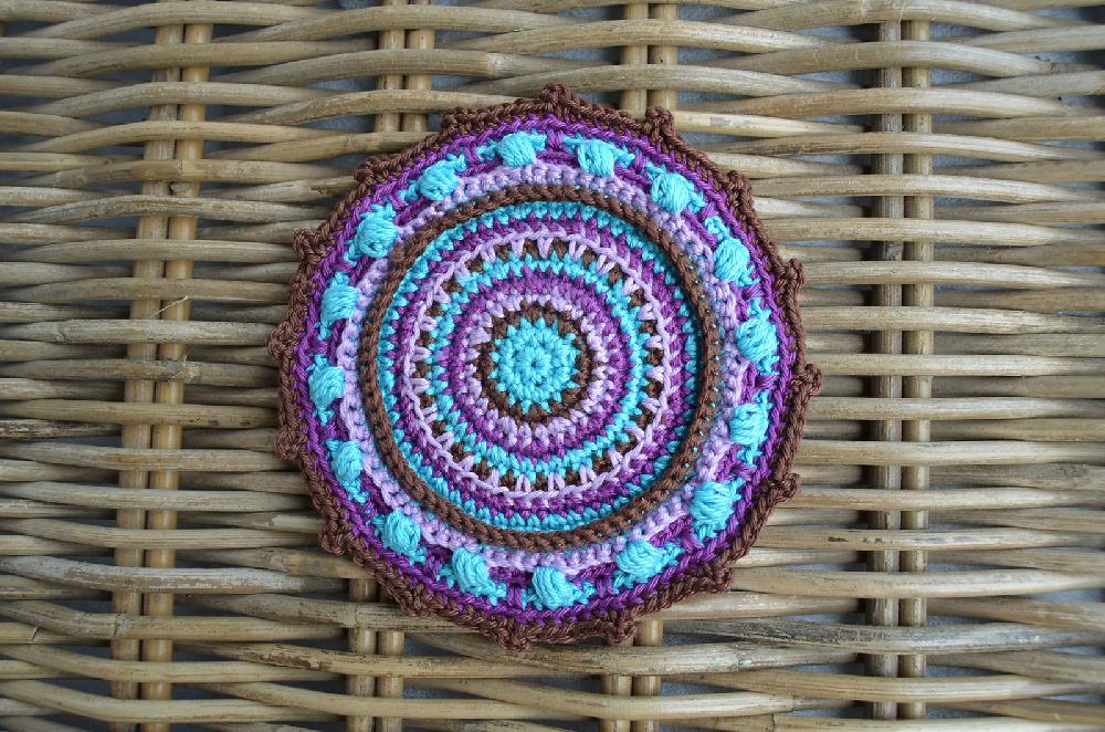 Mandala Cotton Coaster