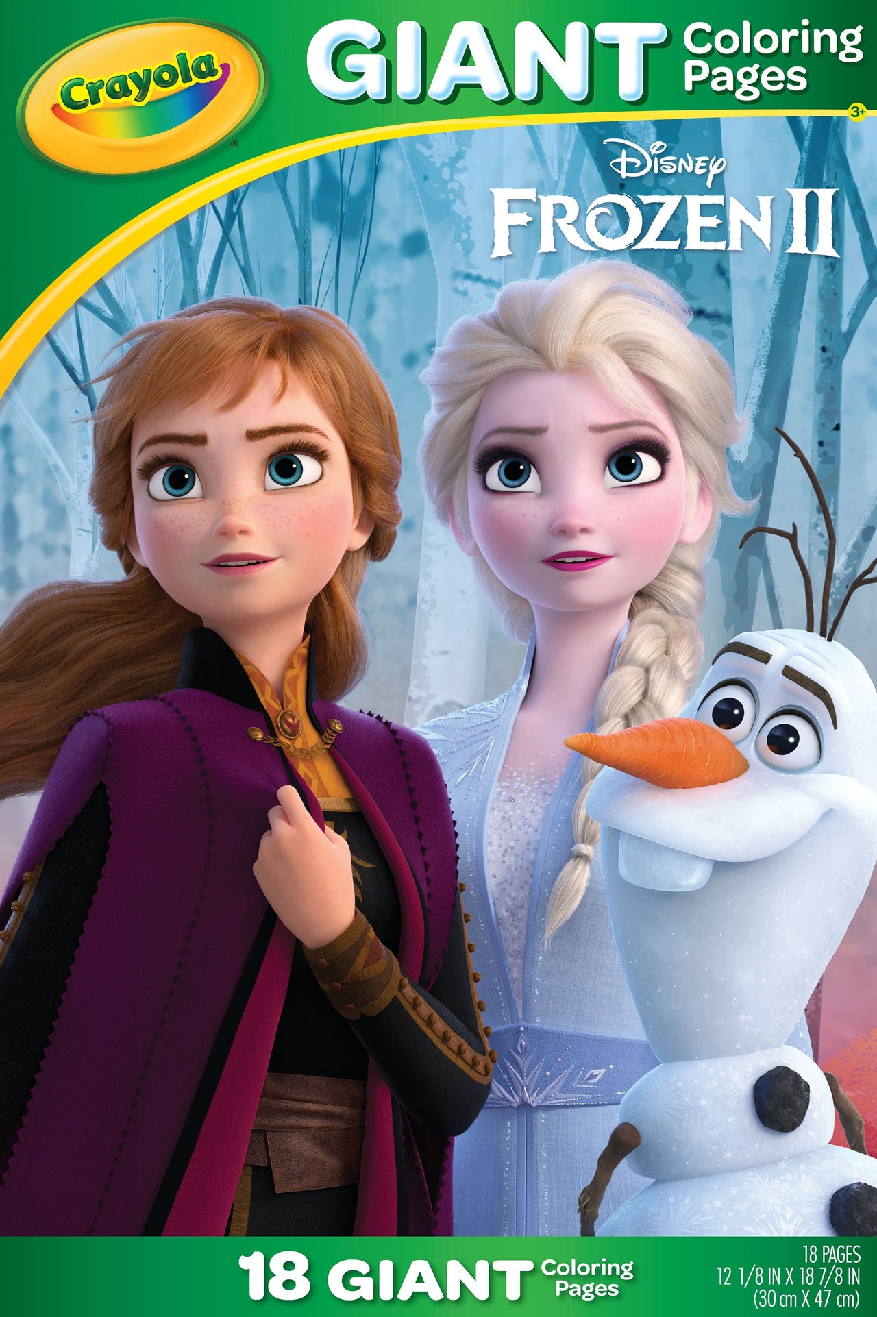 Crayola Giant Coloring Pages 12.75"X19.5" - Frozen 2