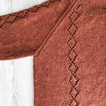 Cinnamon Raglan Sweater