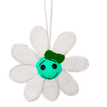 Flower pendant  crochet pattern