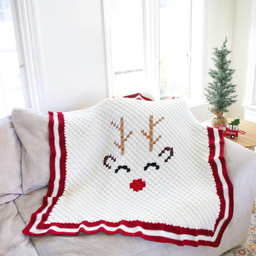 C2C Reindeer Blanket