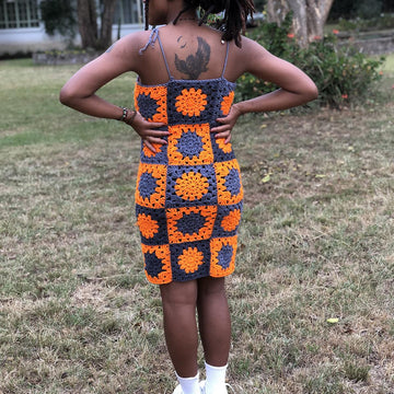 Honeywell granny square dress
