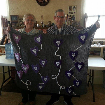 To Grandma, With Love Blanket