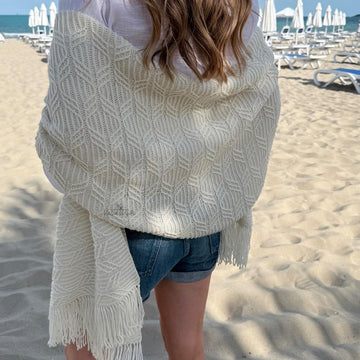 Ivory Tide Shawl