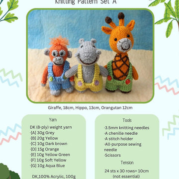 Safari Friends Set A