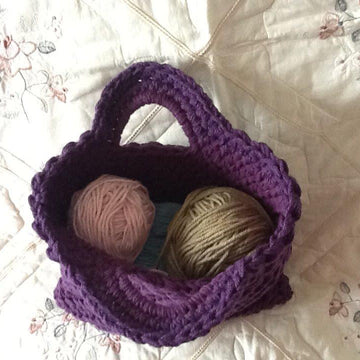Crocheted City Bag