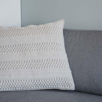 Simple Crochet Pillow Cover