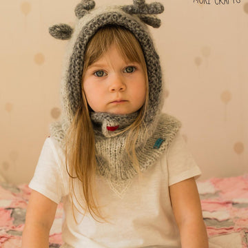 Rudolph reindeer hood