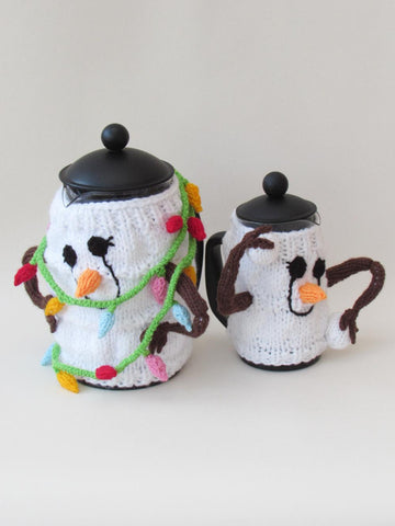Snowmen Cafetiere Cosies
