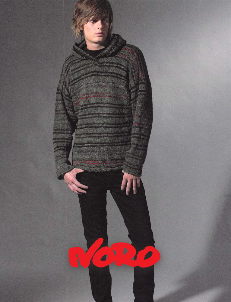 Montaro Pullover in Noro Cash Iroha and Kureyon - Downloadable PDF
