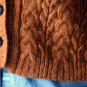 Smoked Orange Cardigan