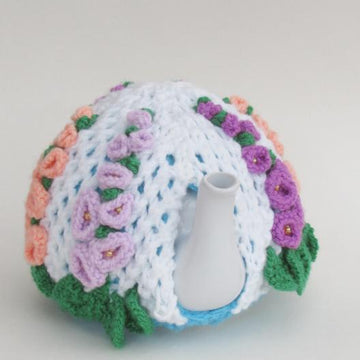 Hollyhock Tea Cosy Knitting Pattern