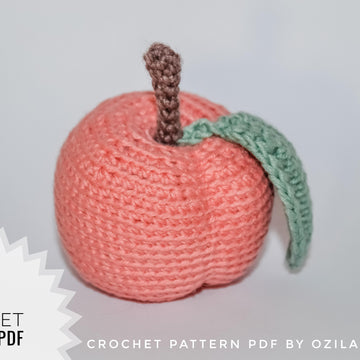 Peach fruit toy