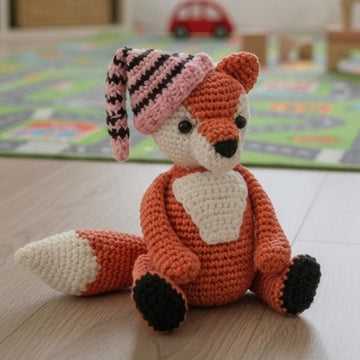 Rocks The Fox Amigurumi