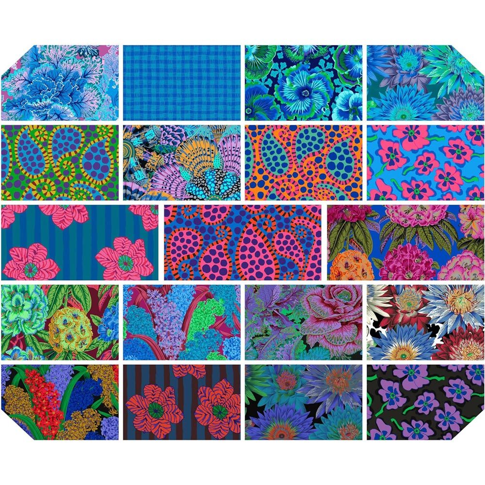 Kaffe Fassett Collective Charm Pack - Cool - C582-041
