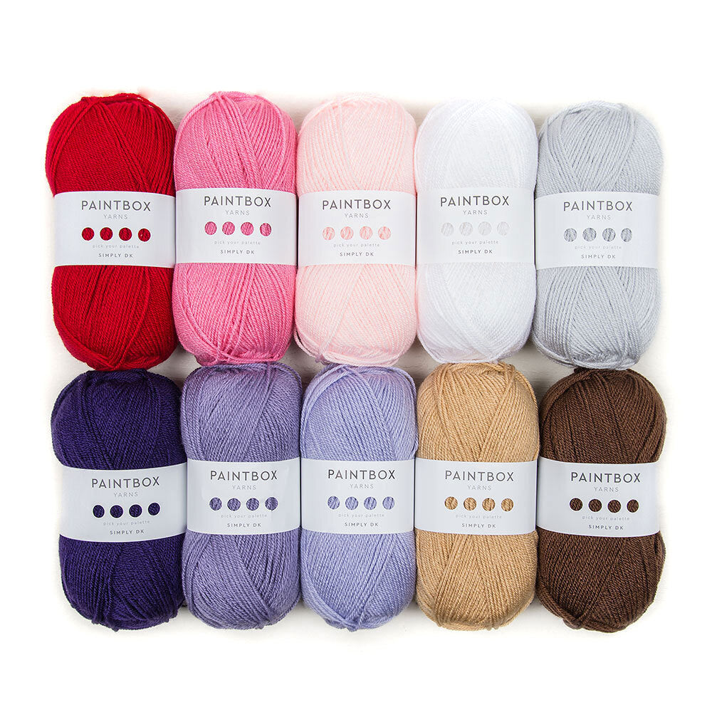 Paintbox Yarns Simply DK 10 Ball Colour Pack