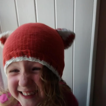 Head and Tails Fox Hat and Tail Set