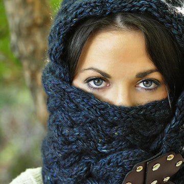 Maschera Hooded Cowl Face Mask