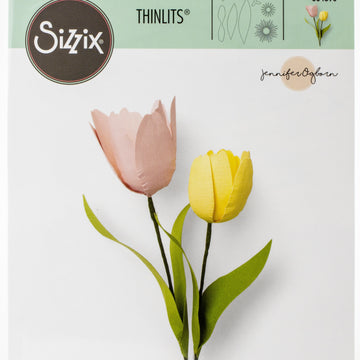 Sizzix Thinlits Dies By Jennifer Ogborn 8/Pkg - Tulip