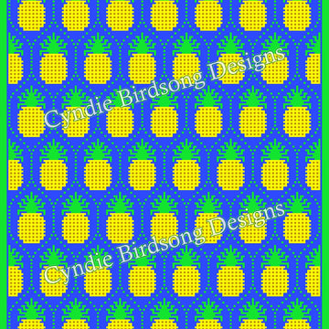 Pineapple Paradise Mosaic Crochet projects