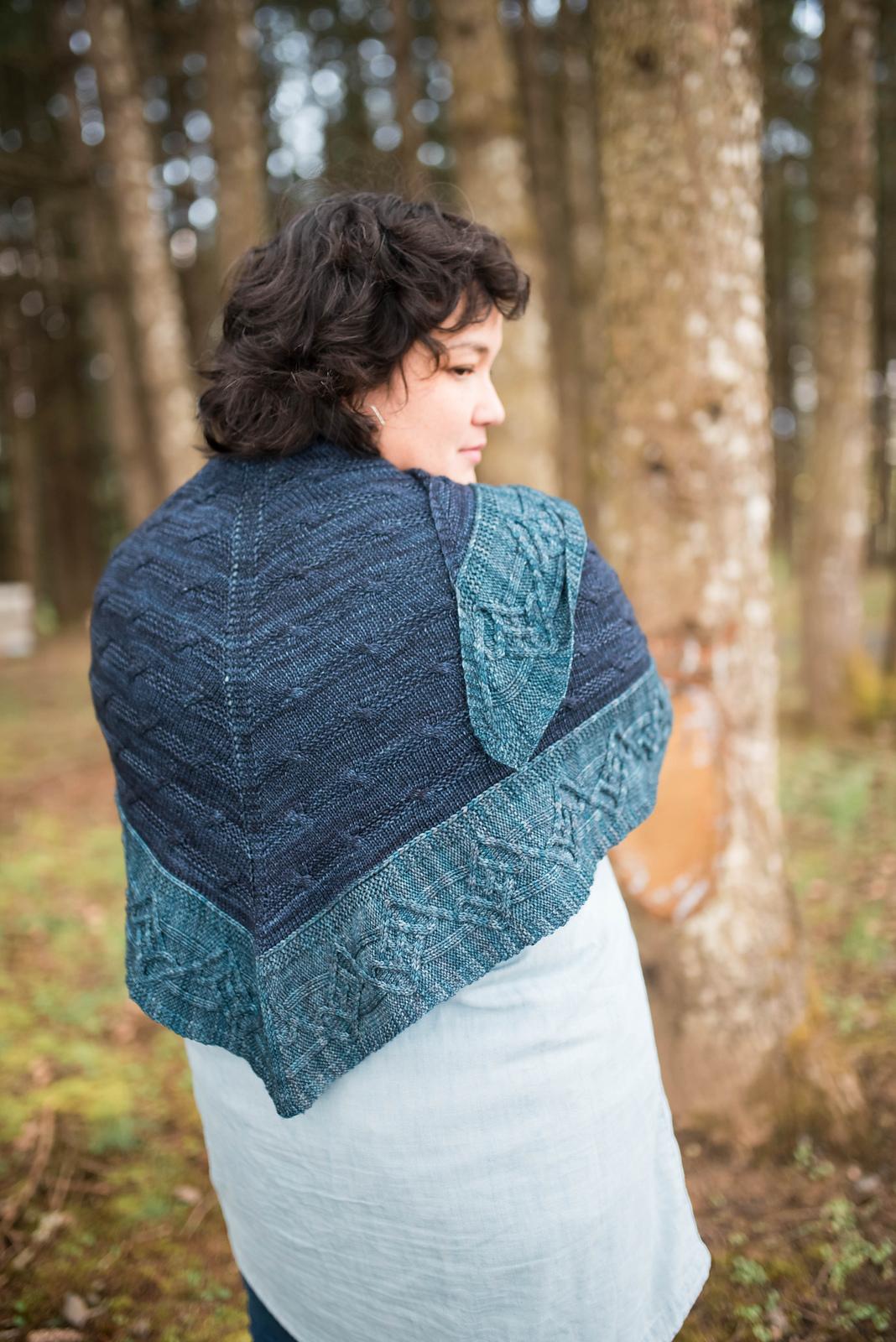 Crossing Twigs Shawl