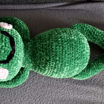 Crochet pattern for frog Quaki