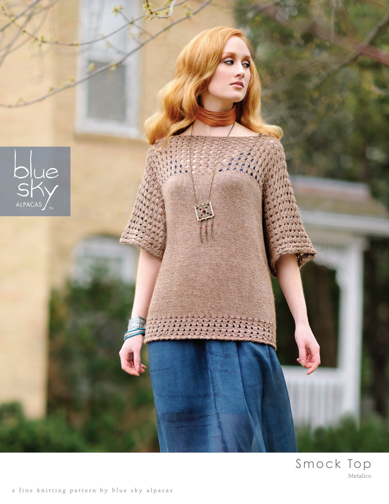 Blue Sky Fibers Smock Top PDF