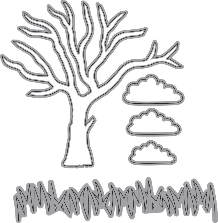 Elizabeth Craft Designs Elizabeth Craft Metal Die - Tree 5"X4.5"