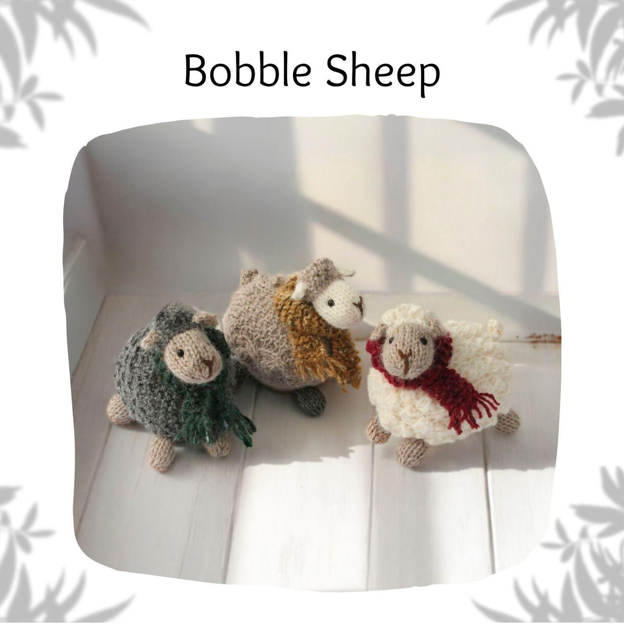 Bobble, Cable, Moss Sheep