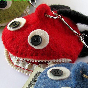 Coin Pocket - Monster Fish
