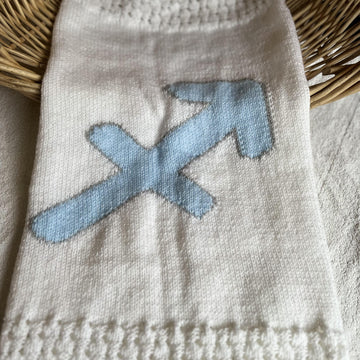 Sagittarius Zodiac Baby Blanket