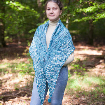 Azulejos Shawl