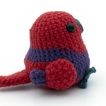 Amigurumi Eclectus Parrot