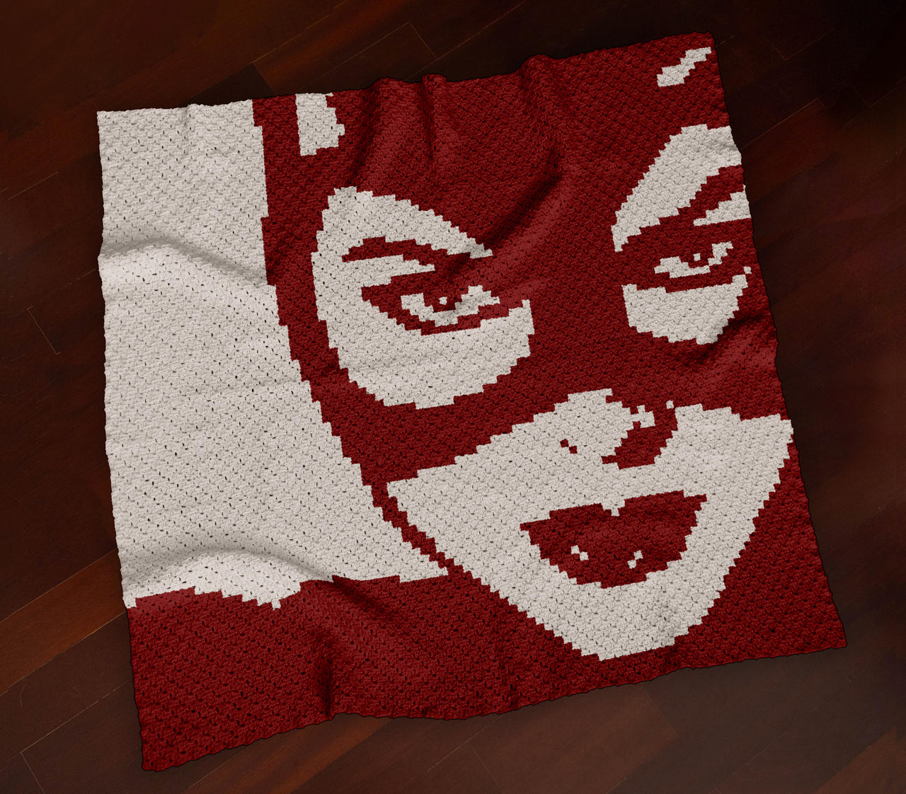 Catwoman Blanket Comics Movie Graph Catgirl Batman Graphgan Throw C2C CROCHET PATTERN