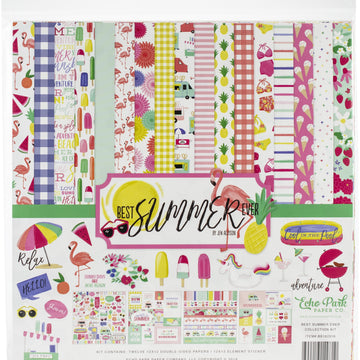 Echo Park Paper Echo Park Collection Kit 12"X12" - Best Summer Ever
