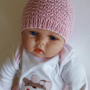 Andy - Baby’s 4ply textured Beanie