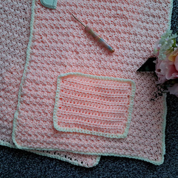 Crochet Natural Beauty Pocket Shawl Pattern