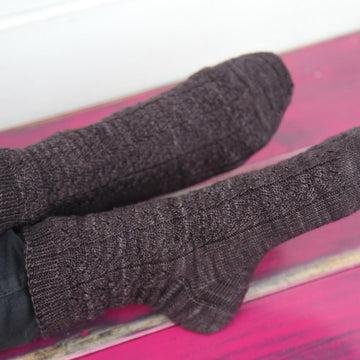 Wheat Chain Socks
