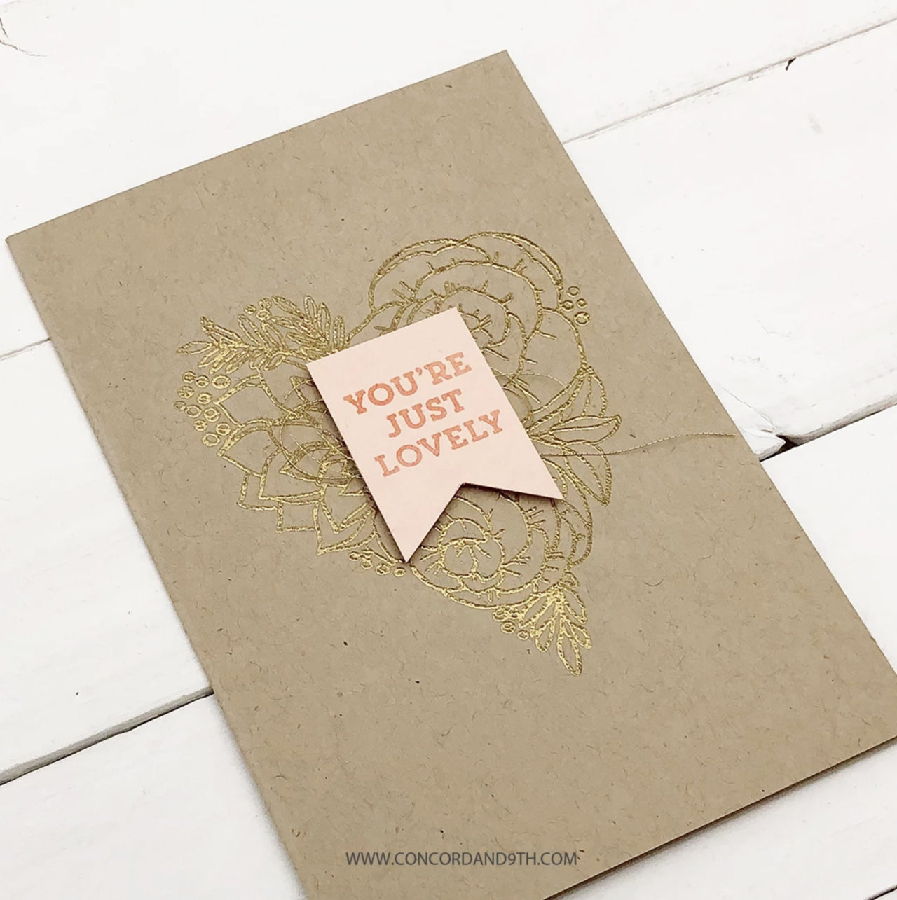 Concord & 9th Clear Stamps 3"X4" - All My Love