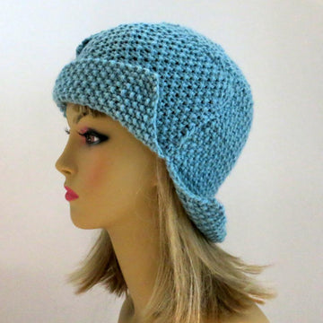 Nastasia – Classy Moss Stitch Cloche