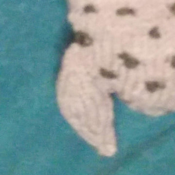 Knitted turtle