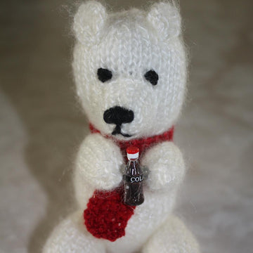 Teeny Tiny Polar Bear Christmas Ornament