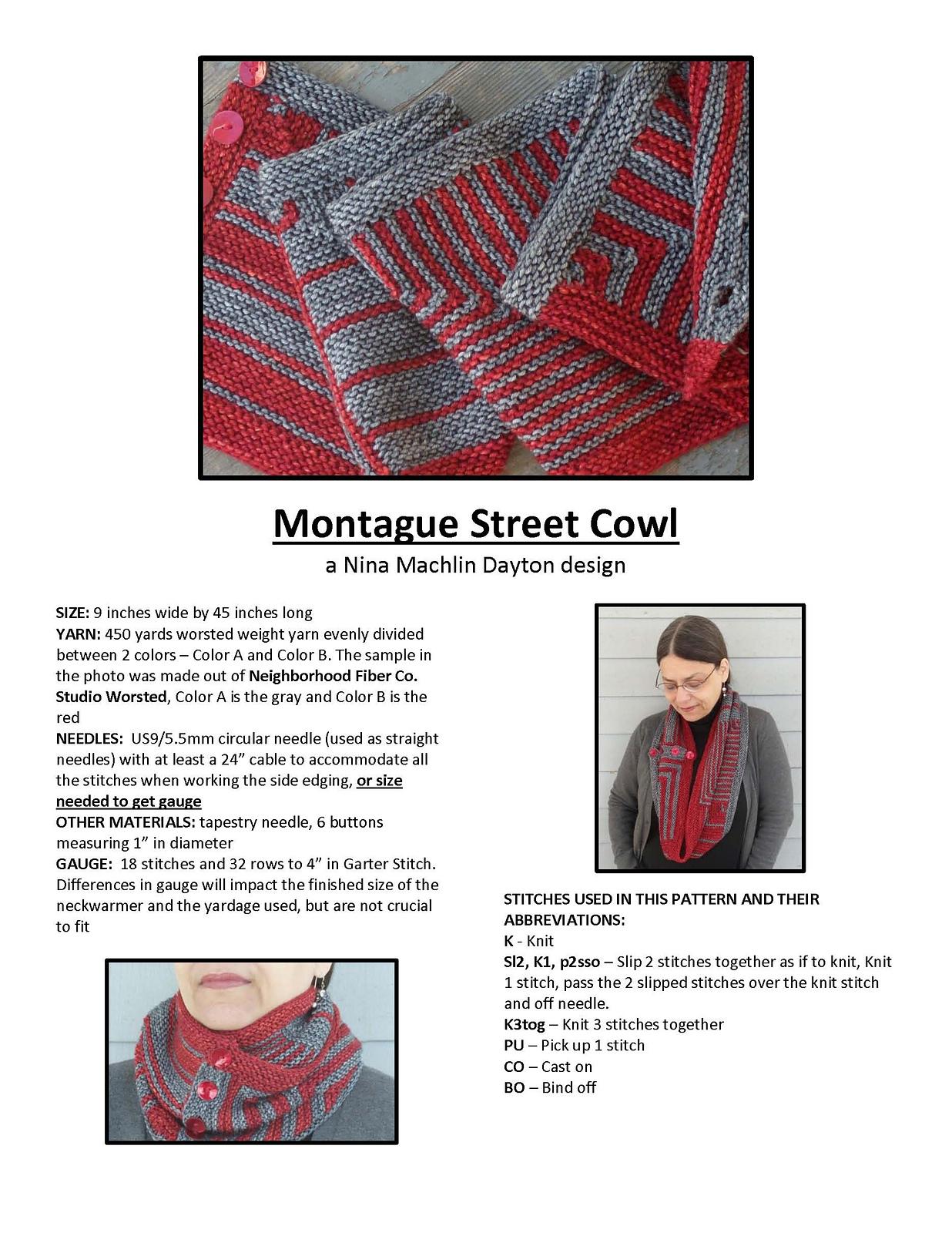 Montague Street Cowl