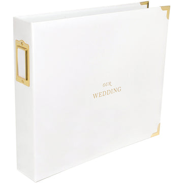 American Crafts Project Life D-Ring Album 12"X12" - Southern Weddings Edition