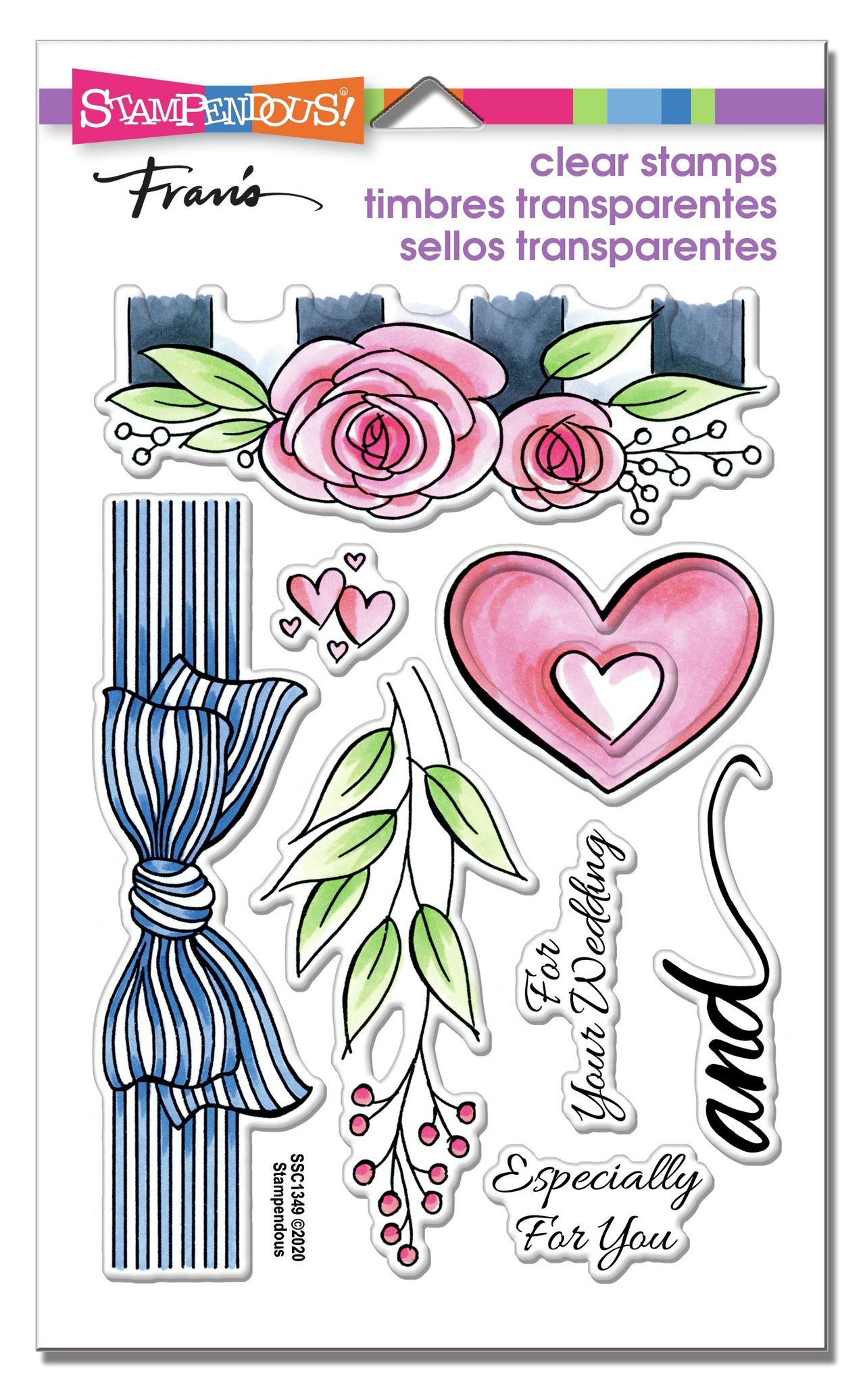 Stampendous Perfectly Clear Stamps - Wedding Gift