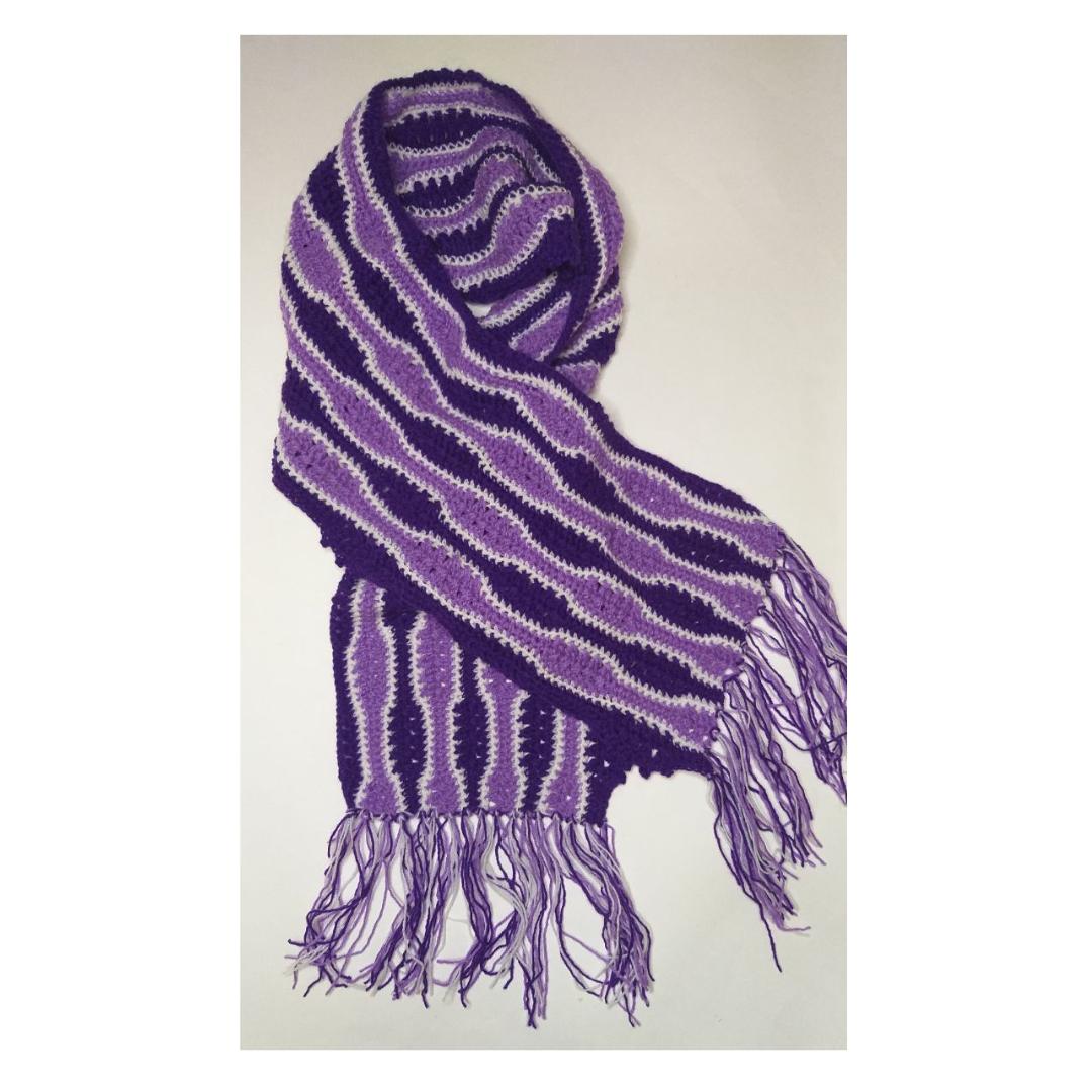 Easy crochet pattern scarf